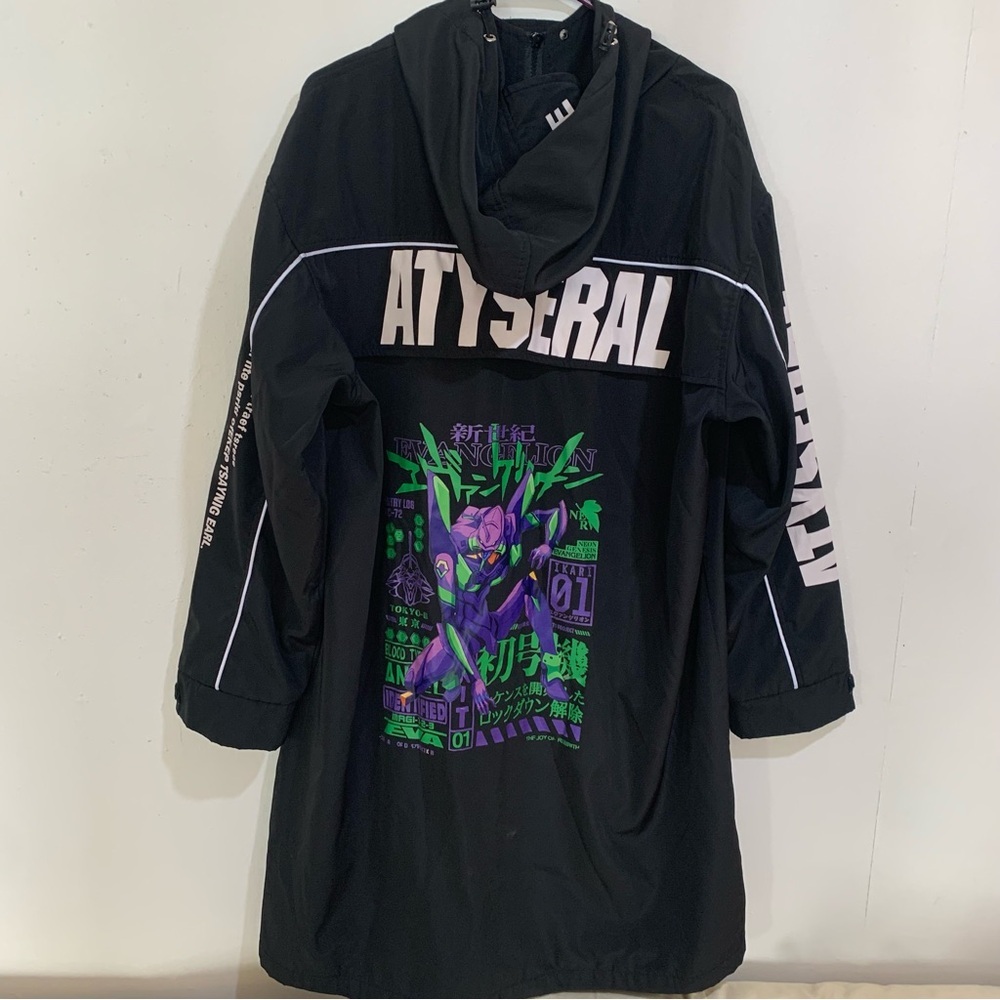 Neon Genesis Evangelion Anime Coat Jun & Long Jacket Japanese Graphics Atyseral